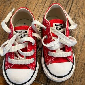 Red Toddler Converse